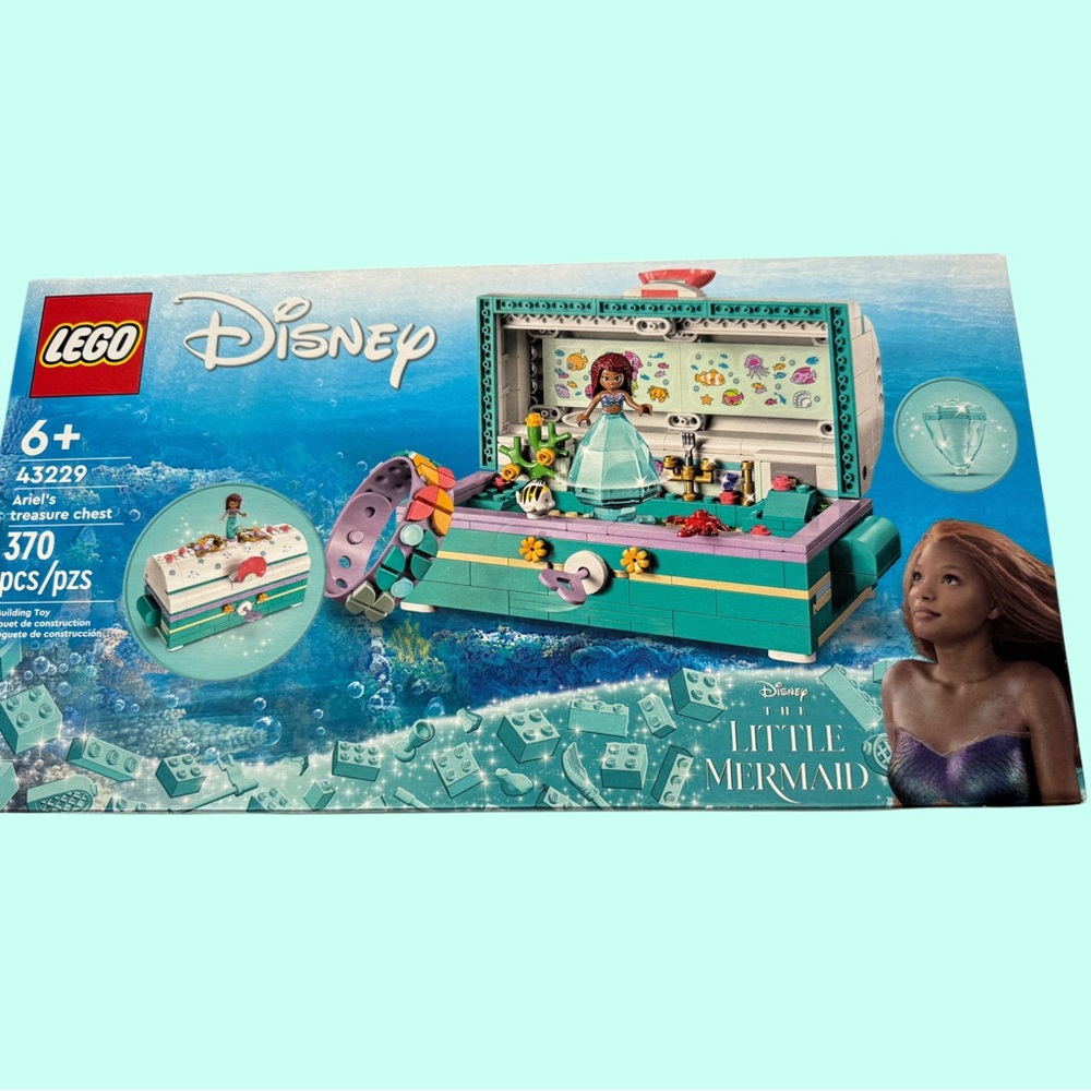 NEW Lego The Little Mermaid Treasure Chest Disney Edition